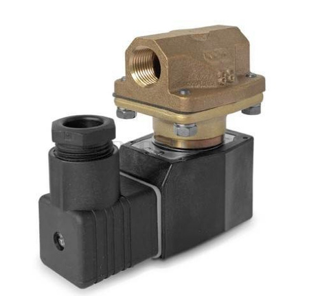 24V Stainless Steel Solenoid Valve, 3/8” Female Thread, for Hydrolab Demineralizers, Corrosion-Resistant, Code A-EZ-2438ST