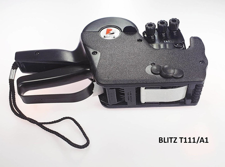 Alphanumerisches 3-zeiliges Etikettiergerät BLITZ T111/A1 für Sterilisationsetiketten, 28x29 mm