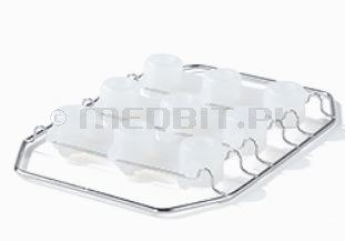 Ständer für 9 Dentalhandstücke kompatibel mit HYDRIM SciCan, Silikonhalter, 229x165x25mm