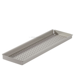 Vassoio stretto e lungo in acciaio inox 40x11 cm per sterilizzatori a vapore MELAG ME01310