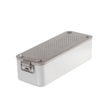 Contenitore per sterilizzazione MELAG 15G con 100 filtri monouso, 35x12x8 cm, per strumenti medici, podologici, cosmetici e tattoo