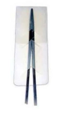 Osłonki plastikowe do narzędzi i igieł 25 mm, przeźroczyste, jednorazowe, 1000 szt., Key Surgical