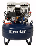 DynAir DA700D – bezolejowa sprężarka stomatologiczna z osuszaczem powietrza, 30L, 152 L/min, Dynamic