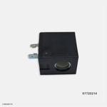 Bobina de válvula solenoide CEFLA 97720214 para autoclaves Bravo SciCan, 24 V DC, Ø10,5 mm, angular