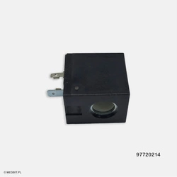 Bobina de válvula solenoide CEFLA 97720214 para autoclaves Bravo SciCan, 24 V DC, Ø10,5 mm, angular