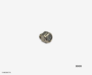 Filtro de Malha para Câmara de Autoclave Tau Clave 3000 Original TAU STERIL S.N.C. – Compatível com Equipamentos Médicos, Podologia, Tatuagem e Estética