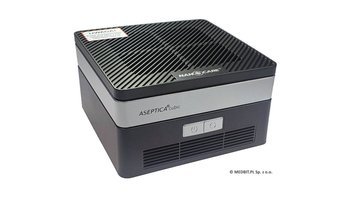Desinfectador de aire Aseptica Cubic (negro) con filtro UV.